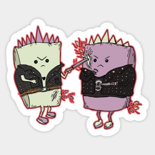 Punkrock Pillowfight Sticker